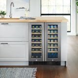 Insignia? – Dual Zone Wine and Beverage Cooler with Glass Doors – Stainless Steel