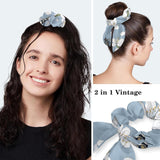Scrub Surgical Hat,Cycling Hat with Buttons and Cotton Sweatband,Bee and Spring Blossom