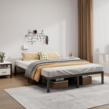Metal Bed Frame Full Size – 14 Inch Heavy-Duty Full Platform Bed Frame No Box Spring Needed, Easy Assembly, Noise-Free, Sturdy Mattress Foundation, Underbed Storage Space