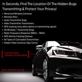 SPYFINDER PRO Hidden Spy Camera Detector – Hidden Camera Tracking Scanner & Hidden Devices Detector – Anti Spy Detector Portable – Personal Video Cam Tracker – Detect Covert Video Camera