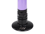 AW Portable Dance Dancing Pole Full Kit Exercise Club Party Weight Loss Purple 50mm