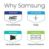 Samsung 49 Odyssey OLED (G93SC) Series Curved Gaming Monitor w QD-OLED, 240Hz, 0.03ms, DQHD, G-Sync Compatible, AMD FreeSync Premium Pro,Height Adjustable Stand,3 Yr Warranty,LS49CG932SNXZA