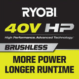 RYOBI RY405010BTL 40V HP Brushless 14 in. Cordless Battery Chainsaw (Tool Only)