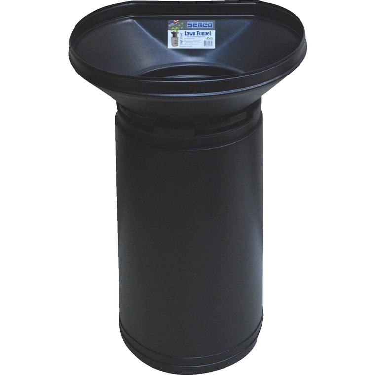 Young Wb-31-4 Plastic Lawn Funnel, Black