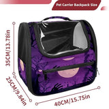 Halloween Pet Carrier Airline Approved Pet Carrier Bag Dog Carrier for Small Medium Cats Dogs Puppies Kitten