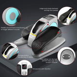ANCHEER Under Desk Elliptical Machine – Quiet Pedal Exerciser for Seniors, Office & Home, Low-Impact Seated Leg Workout Equipment, Smart LCD Display, Remote Control