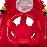 SwimWays Plastic Molded Baby Swimming Pool Tug Boat Float with Toys and Canopy
