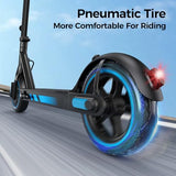 Electric Scooter for Adults, 19/25 Mph Max Speed, 21/25/35 Miles Range,350/500/600W APP Control E-Scooter with 8.5/10 Inflatable tire, Foldable Escooter with App Control, UL 2272 Certified