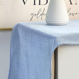 Bedside Tablecloth Nightstand Runner Dust Cover, Tech-Cloth Shine Mesh Table Cloth, Fashion Modern Small Table Runner for End, Side, Night Stand, Dresser, Furniture (Gold,15.7??35.4 Inch)