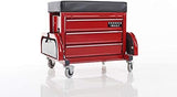 Sharper Image Rolling Toolbox Stool