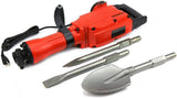XtremepowerUS 61116-XP Jack Hammer w/Chisel & Shovel Bits Heavy Duty Electric 2200W Demolition Construction Concrete Breaker Punch Drill