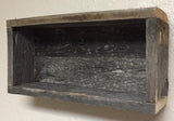 Barnwood Decor Of OKC| Old Farmhouse Barnwood Decorative Rustic Display Box made from 100% Authentic Reclaimed Wood Pack of 2