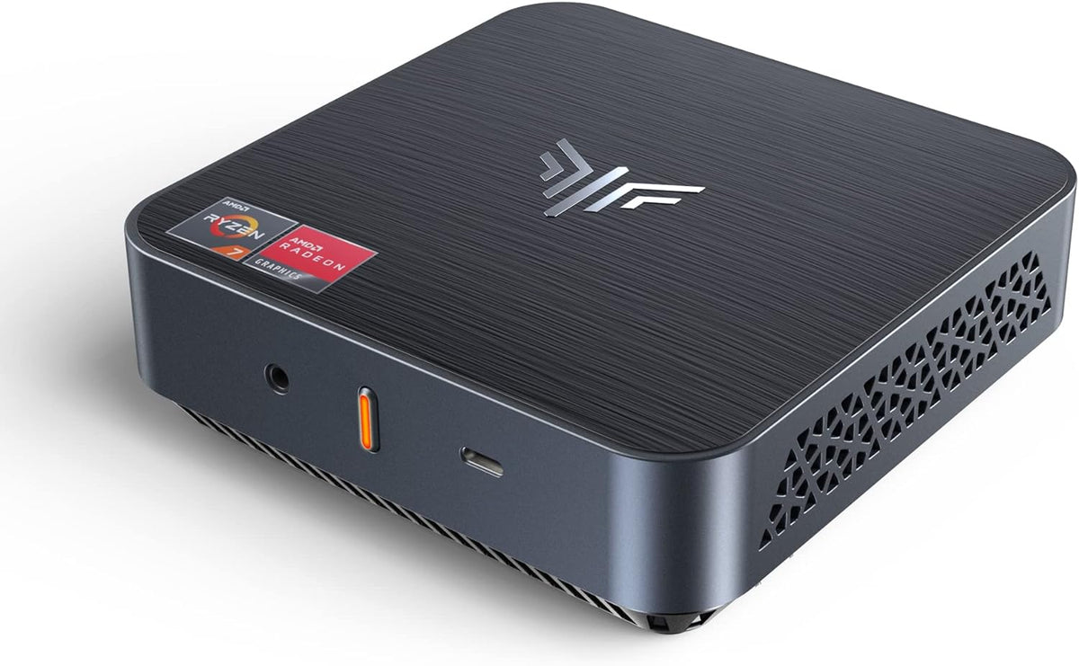 KAMRUI AMD Ryzen 7 3750H Mini PC, Windows 11 Pro 16GB RAM 512GB SSD Micro Desktop Computers,Radeon RX Vega 10 Graphics,DP 4K UHD Dual Screen,Small Form Factor for Office,Video Editing,Light Gaming