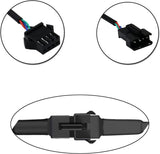 4pcs 5-Feet Extension Cable Cords,SM 4-PIN Locking Connector 60in/150cm Length Wire for Underglow 5050-SMD RGB LED NEON Strip Light Kits on Motorcycle Golf Cart ATV EXT-5FT