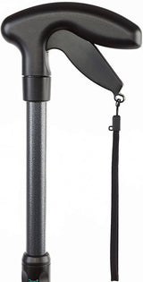 Handy Cane All-in-One Walking Aid with Built-in Reacher Grabber-Medium