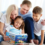 STEM Interactive Smart Books Collection With 4D Educational App – Dinosaurs, Planets, Sea Life, Bugs, Safari Animals