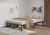 Metal Bed Frame Full Size – 14 Inch Heavy-Duty Full Platform Bed Frame No Box Spring Needed, Easy Assembly, Noise-Free, Sturdy Mattress Foundation, Underbed Storage Space