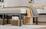 Metal Bed Frame Full Size – 14 Inch Heavy-Duty Full Platform Bed Frame No Box Spring Needed, Easy Assembly, Noise-Free, Sturdy Mattress Foundation, Underbed Storage Space