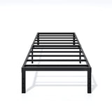 Metal Bed Frame Full Size – 14 Inch Heavy-Duty Full Platform Bed Frame No Box Spring Needed, Easy Assembly, Noise-Free, Sturdy Mattress Foundation, Underbed Storage Space