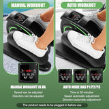 ANCHEER Under Desk Elliptical Machine – Quiet Pedal Exerciser for Seniors, Office & Home, Low-Impact Seated Leg Workout Equipment, Smart LCD Display, Remote Control
