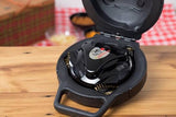 Grillbot Automatic Grill Cleaning Robot with Carry Case, Black