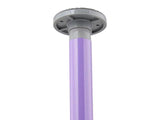 AW Portable Dance Dancing Pole Full Kit Exercise Club Party Weight Loss Purple 50mm