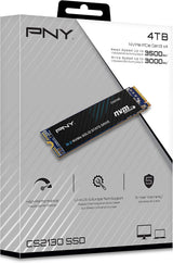 PNY CS2130 4TB M.2 NVMe Internal Solid State Drive (SSD) M280CS2130-4TB-RB