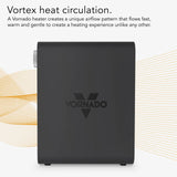 Vornado VMH300 Whole Room Vortex Metal Heater, Black (New)
