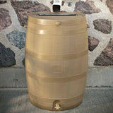 RTS Oak Rain Barrel w/ Brass Spigot