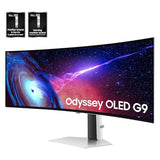 Samsung 49 Odyssey OLED (G93SC) Series Curved Gaming Monitor w QD-OLED, 240Hz, 0.03ms, DQHD, G-Sync Compatible, AMD FreeSync Premium Pro,Height Adjustable Stand,3 Yr Warranty,LS49CG932SNXZA