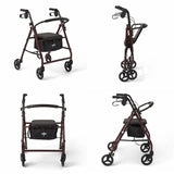 Medline Basic Steel Rollator