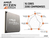 AMD Ryzen 9 5950X 16-core, 32-Thread Unlocked Desktop Processor