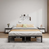 Metal Bed Frame Full Size – 14 Inch Heavy-Duty Full Platform Bed Frame No Box Spring Needed, Easy Assembly, Noise-Free, Sturdy Mattress Foundation, Underbed Storage Space