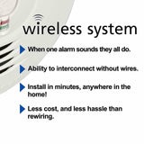 Kidde RF-SM-DC Wireless Interconnect Battery-Operated Smoke Alarm