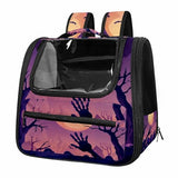 Halloween Pet Carrier Airline Approved Pet Carrier Bag Dog Carrier for Small Medium Cats Dogs Puppies Kitten