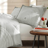 Marimekko 221439 Fokus Duvet Cover Set, Twin, Navy