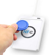 NFC ACR122U RFID Contactless Smart IC Card Reader Writer, ACR122U NFC RFID Contactless Smart Reader & Writer/USB + 5X IC Card ACR122U RFID Smart Card NFC
