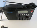 Grundig S450DLX Deluxw AM/FM/Shortwave Portable Radio – Black