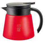 Hario V60 Thermal Insulation Stainless Server 600 Red VHS-60R