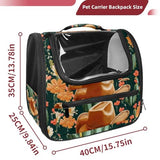 Halloween Pet Carrier Airline Approved Pet Carrier Bag Dog Carrier for Small Medium Cats Dogs Puppies Kitten