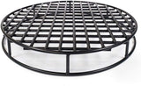 Walden Fire Pit Grate Round – 28 Premium Heavy Duty Steel Grate for Outdoor Firepits – Above Ground Fire Grate (28)