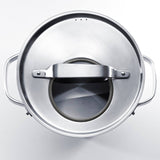 IKEA – SENSUELL Pot with Lid, Stainless Steel/Gray, 5.8 qt