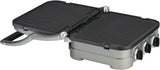 Cuisinart 5-in-1 Grill Griddler Panini Maker Bundle with Waffle Attachment (GR-4N) – Includes Grill and Waffle Plates