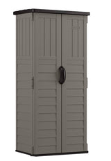 Vertical Storage Shed Suncast, Gray